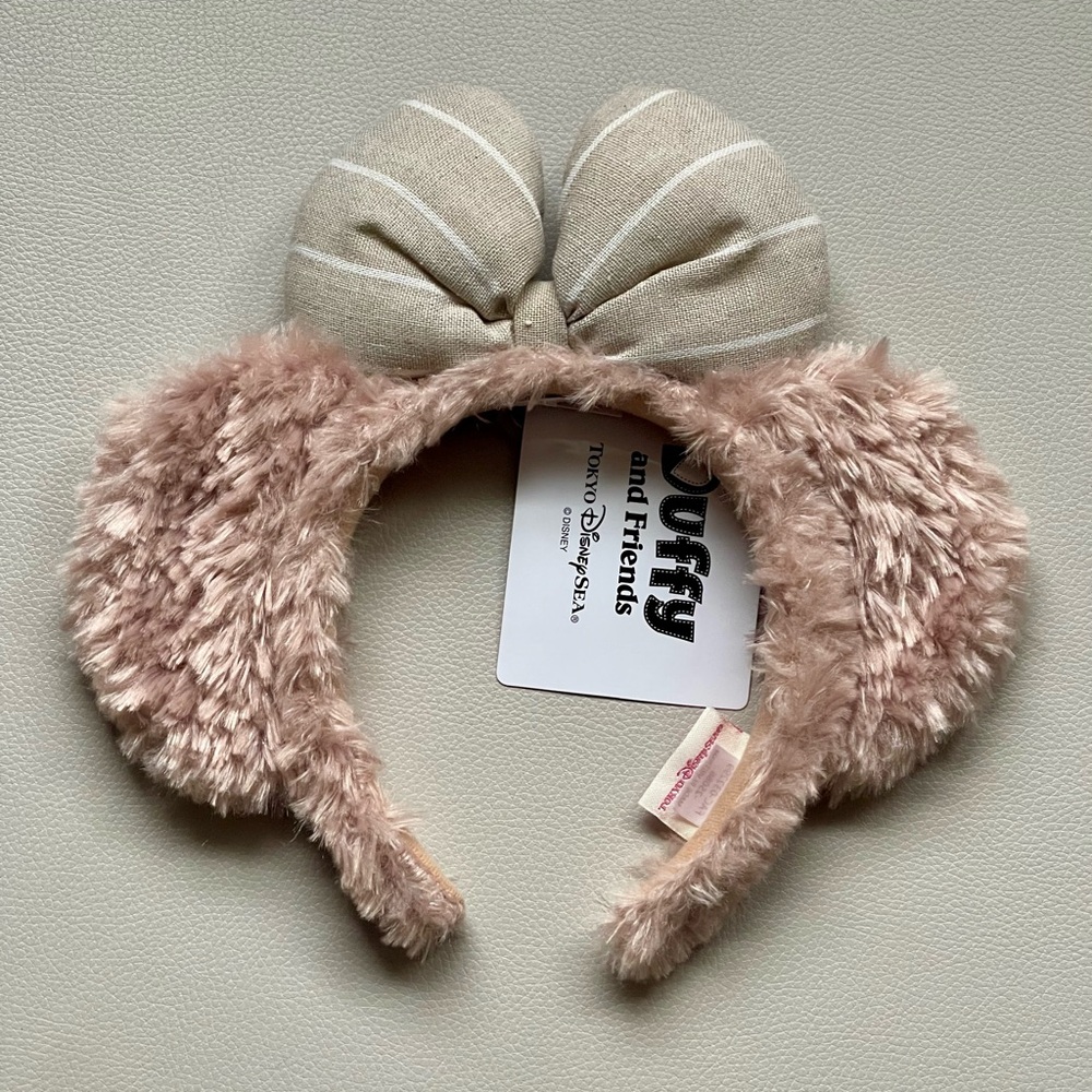 Tokyo Disney 💫 Resort Ears “Shellie May” Duffy & Friends Furry Headband